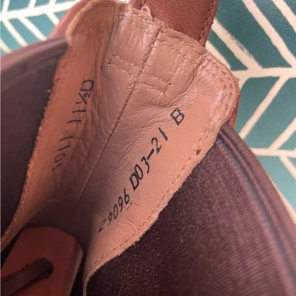 Tecovas Chance Chelsea Boot, Brandy, size 11.5 - Picture 4 of 6